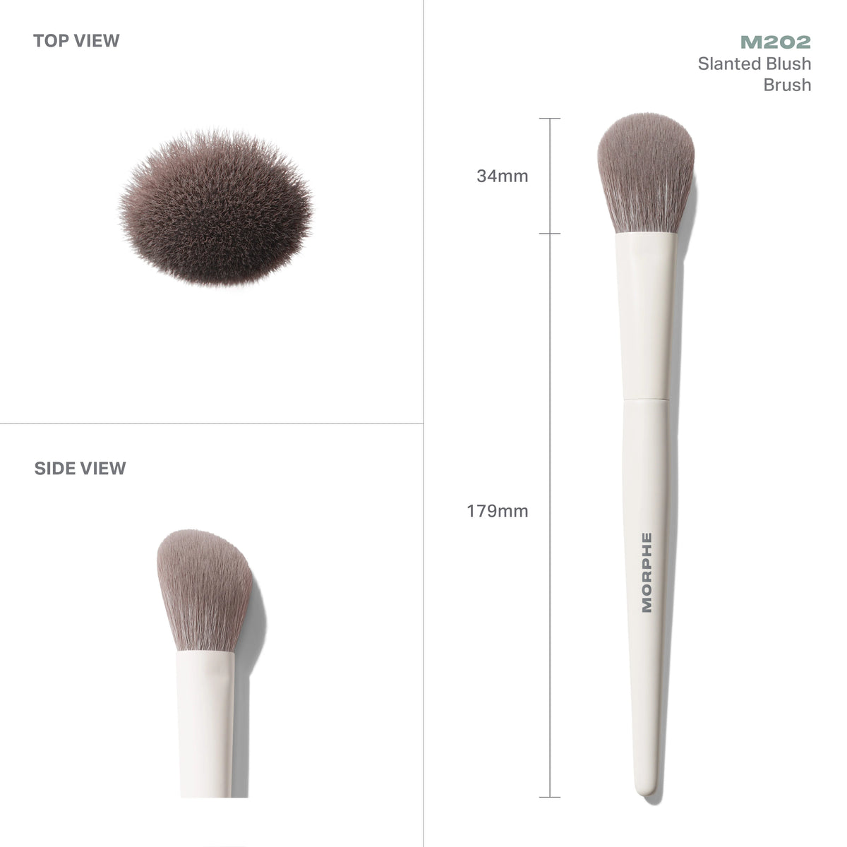 M202 Slanted Blush Brush