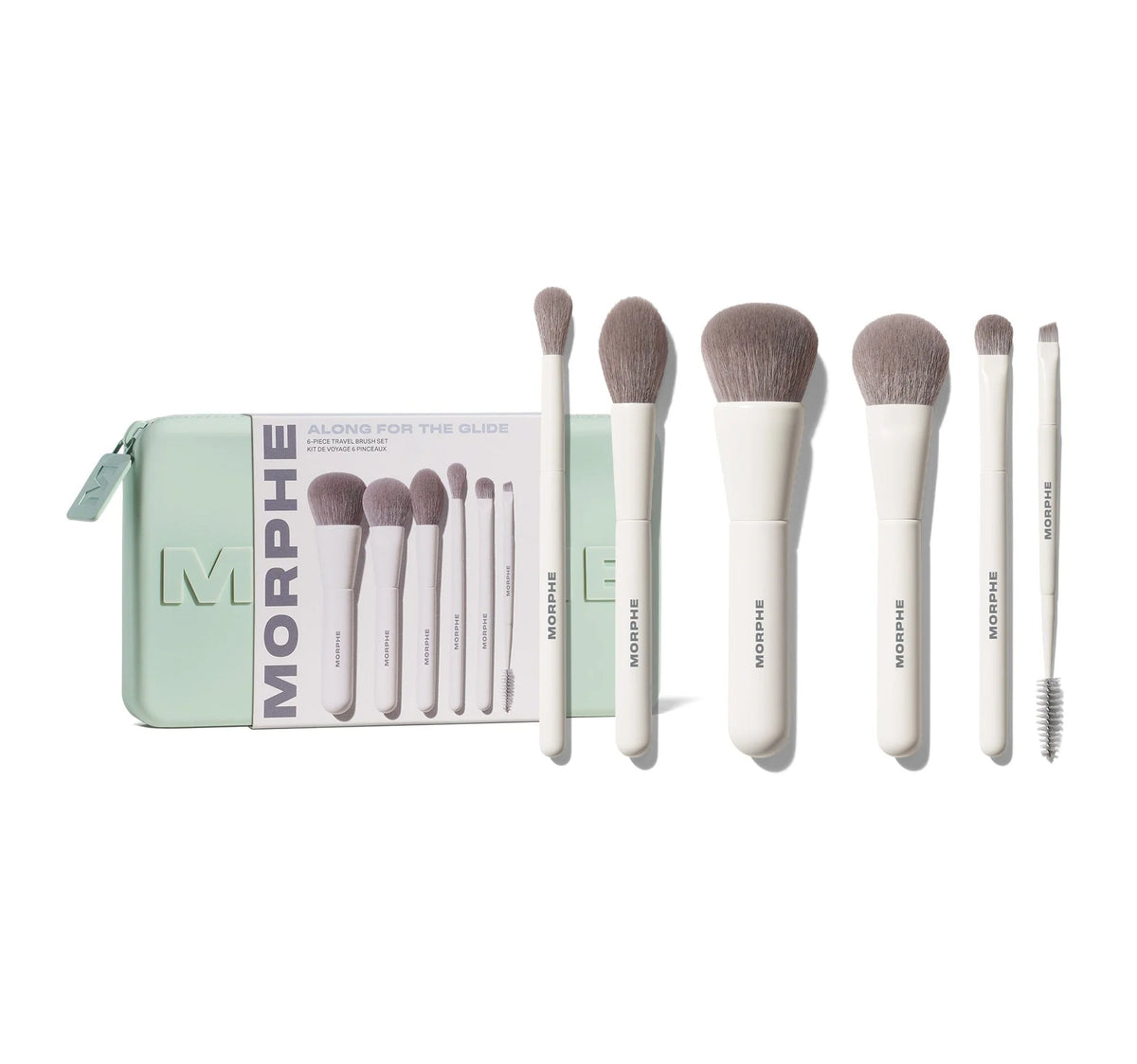 Along for the Glide 6-Piece Travel Brush Set