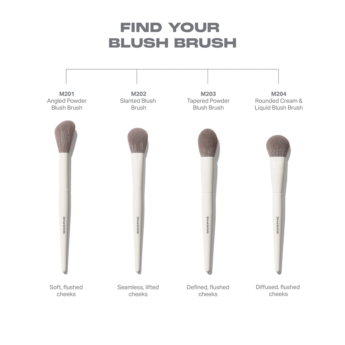 M202 Slanted Blush Brush