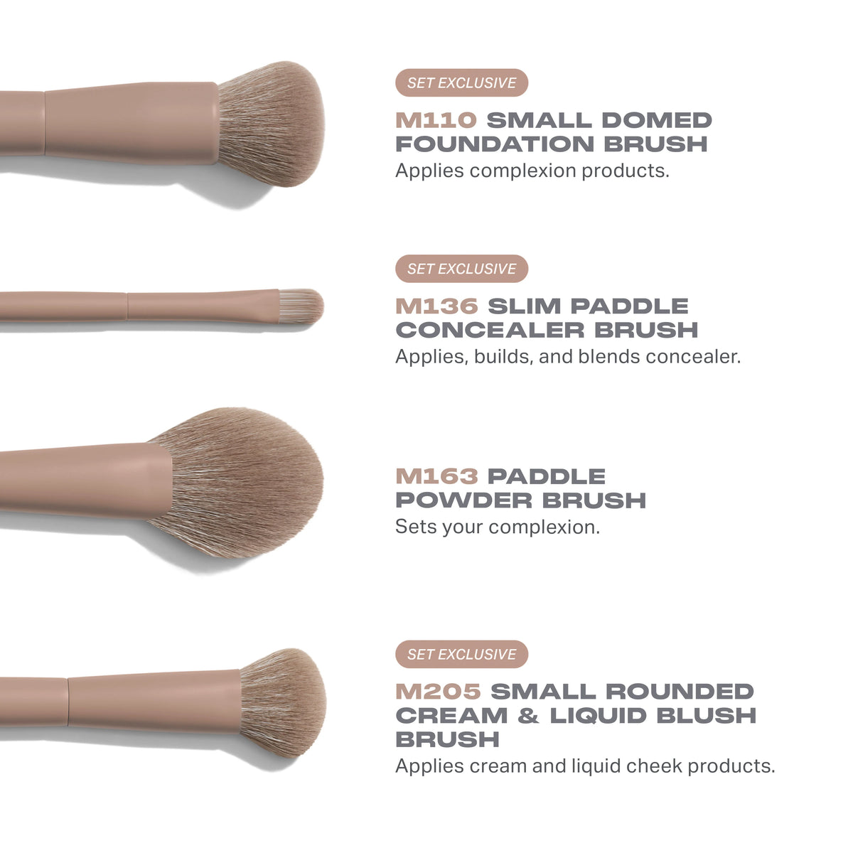 Complexion Boost & Iced Mocha Face Brush Set Bundle