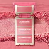 Cloudlight Soft Glow Diffused Blush & Cheek Thrills Multi-Finish Face Trio Bundle