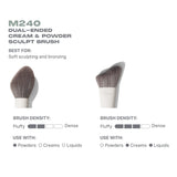 M240 Dual-Ended Cream & Powder Sculpt Brush