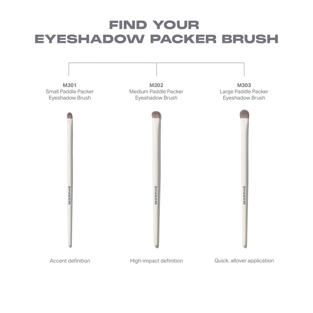 M303 Large Paddle Packer Eyeshadow Brush