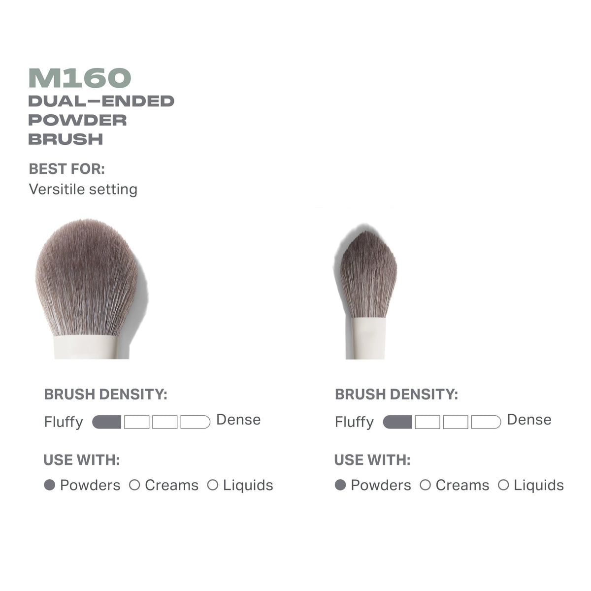 M160 Dual-Ended Powder Brush