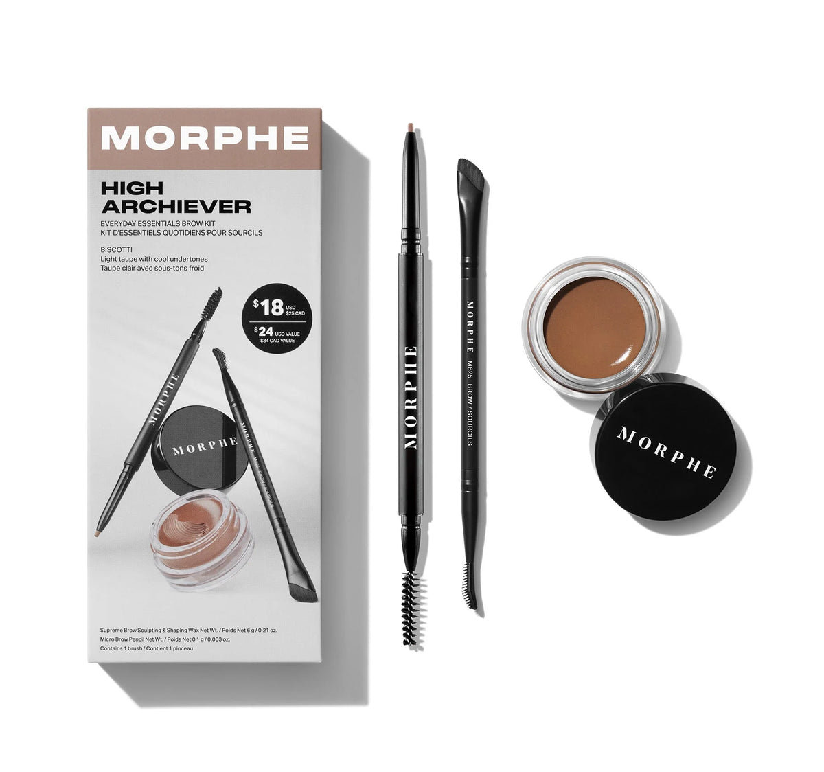 High Archiever Everyday Essentials Brow Kit