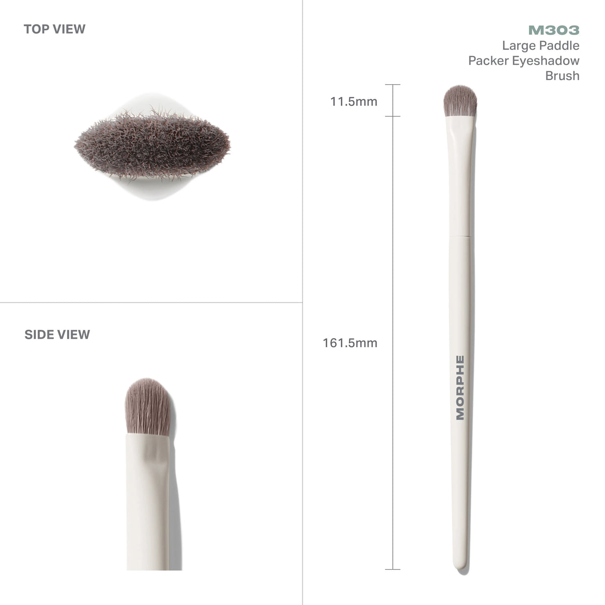 M303 Large Paddle Packer Eyeshadow Brush