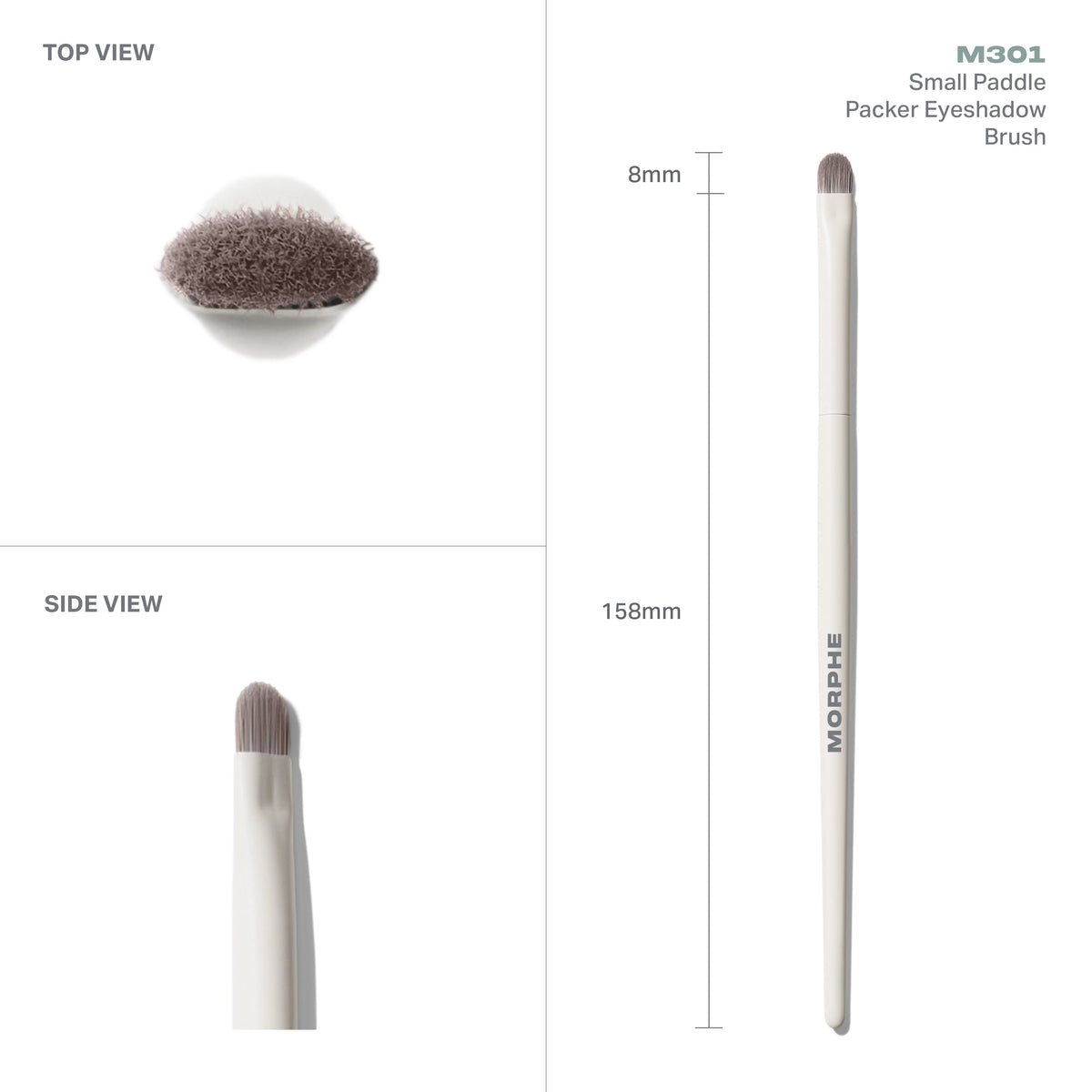 M301 Small Paddle Packer Eyeshadow Brush