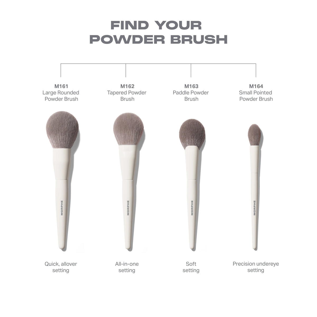 M163 Paddle Powder Brush