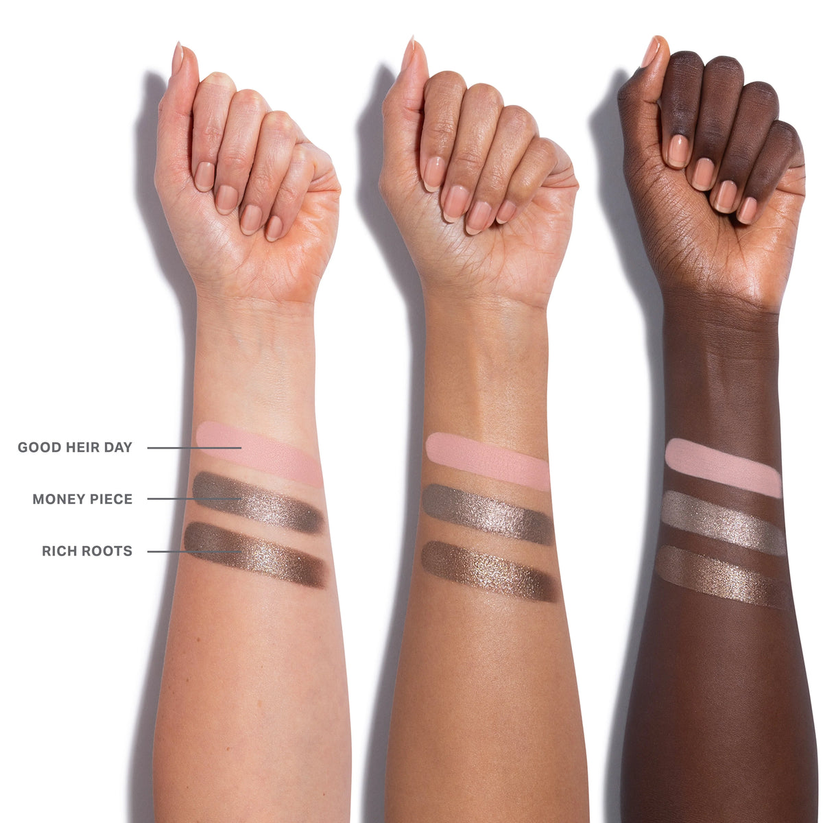 Dazzling Metallics Eyeshadow Trio
